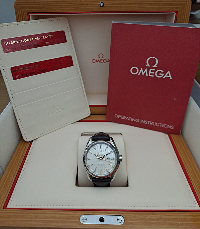  Omega Seamaster Aqua Terra 150M Co-Axial Annual Calendar Wristwatch Ref. 231.13.39.22.02.001